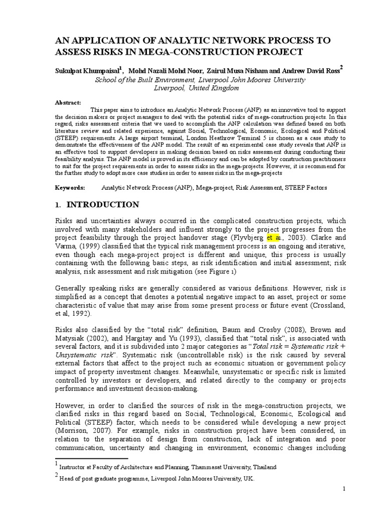 Mummion risk assessment essay 06 image