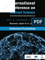 Internet Science Conference Proceedings. - Unknown