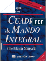 El Cuadro de Mando Integral The Balanced Scorecard