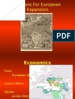 Reasons For European Expansion