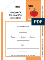 6to Grado - Bloque 5 - Historia