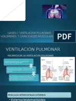 Ventilación pulmonar: volúmenes y capacidades