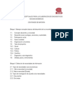 Temario Herramientas Conceptuales para La Elaboración de Diagnósticos Socioeconómicos PDF