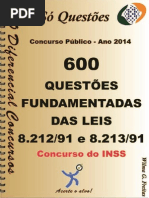 1727_LEIS 8.212_91 e 8.213_91 -Concurso Do INSS - Apostila Amostra