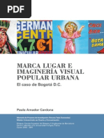 Marca Lugar e imaginería visual popular urbana