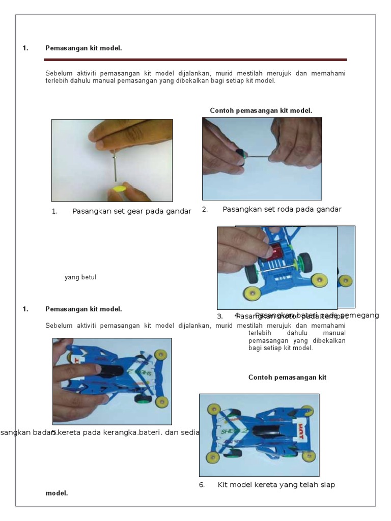 Pemasangan Kit Model  PDF