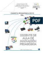 Carpeta Pedagógica DAIP 2015