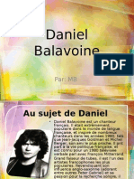 Daniel Balavoine - French Project