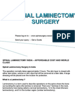 Spinal Laminectomy