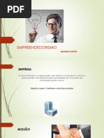 EMPREENDEDORISMO