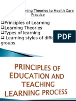 Principles of Education and Teaching Learning Process