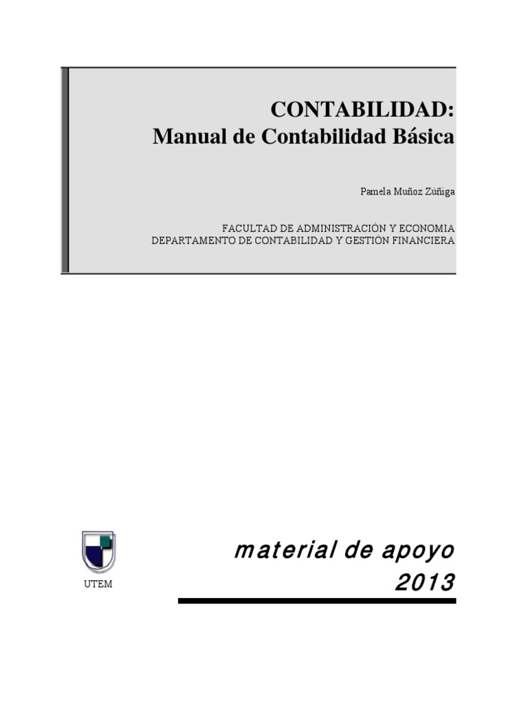 Manual de Contabilidad Básica PDF | PDF | Contabilidad | Hoja de balance