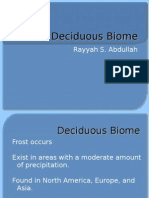 Deciduous Biome