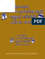 Kenapa reward Punishment nggak efektif untuk anak