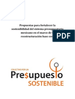 Propuestas para Inclusión en Normativas Vinculadas Al Proceso Presupuestal 2016