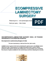 Decompressive Cervical Laminectomy, Cervical Laminectomy Surgery India