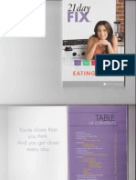 21 Day Fix - Eating Plan PDF