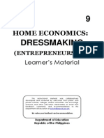 He - Dressmaking - Entrepreneurship PDF