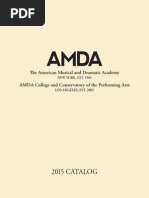 AMDA Course Catalog