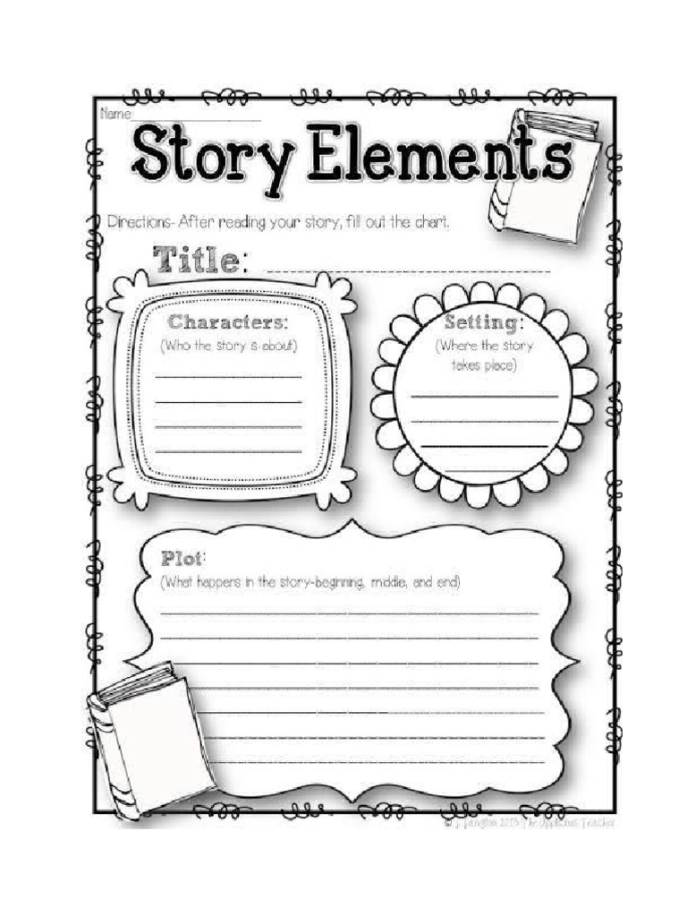 elements-of-a-story-worksheet