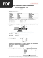 PREDIKSI SOAL UN IPA SMP (FISIKA) 2010 LENGKAP DENGAN KUNCI PAKET 9