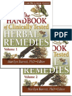 The Handbook of Clinically Tested Herbal Remedies  (English)