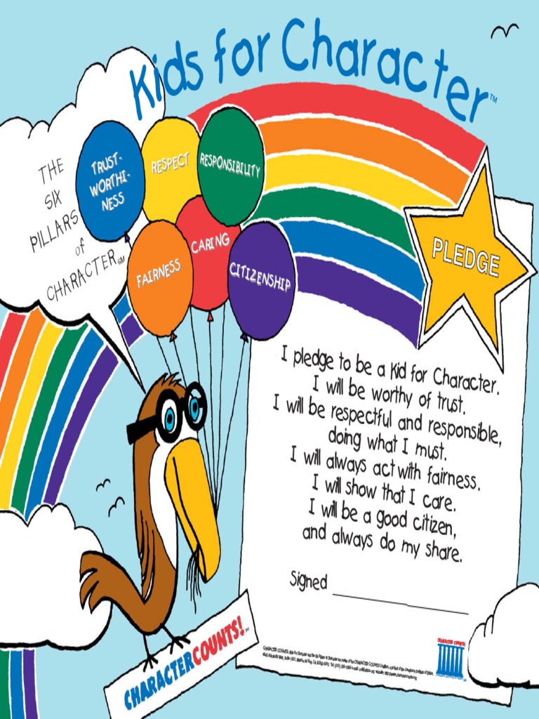 Character Pledge | PDF | Travel