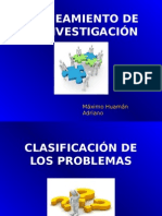 Planeamiento de La Investigacion - Clases 2014
