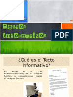 Texto Informativo 6º Básico