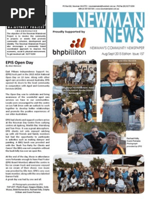 Newman News Aug/Sept 2015 Edition