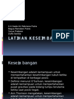 Latihan Keseimbangan