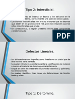 Defectos Materiales