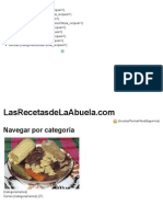 Recetas de Cocina Mexicana de La Abuela