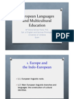 European Languages and Cultural Identities
