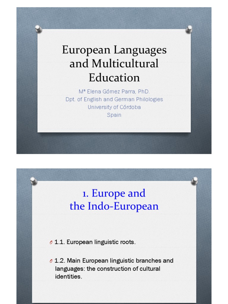 The Origins and Cultural Impact of the Proto-Indo-European Language: An ...