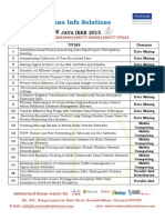 2015_Project Titles_Java IEEE Techno Info Solutions