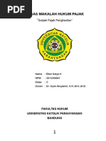 Download Tugas Makalah Hukum Pajak by Lusia Ellen Tan SN277083122 doc pdf