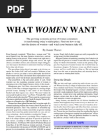 What Women Want