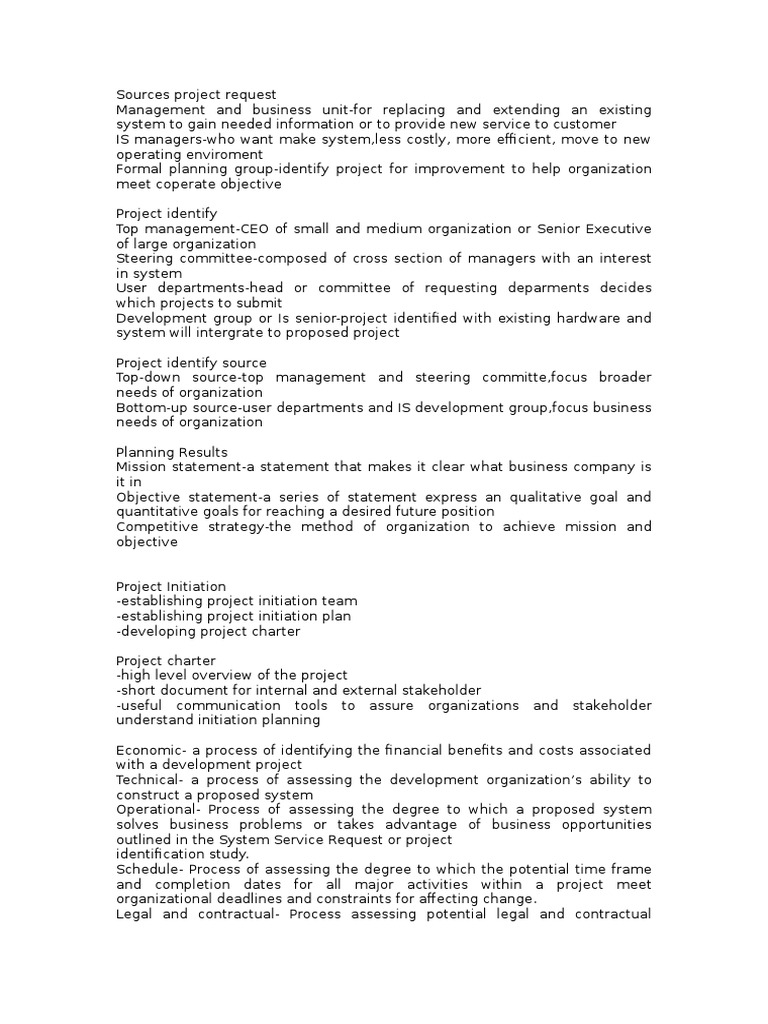 Sources Project Request | PDF | Top Down And Bottom Up Design | Business