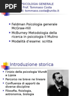 Lezione 1n Storia Della Psicologia