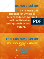 The Business Letter 2