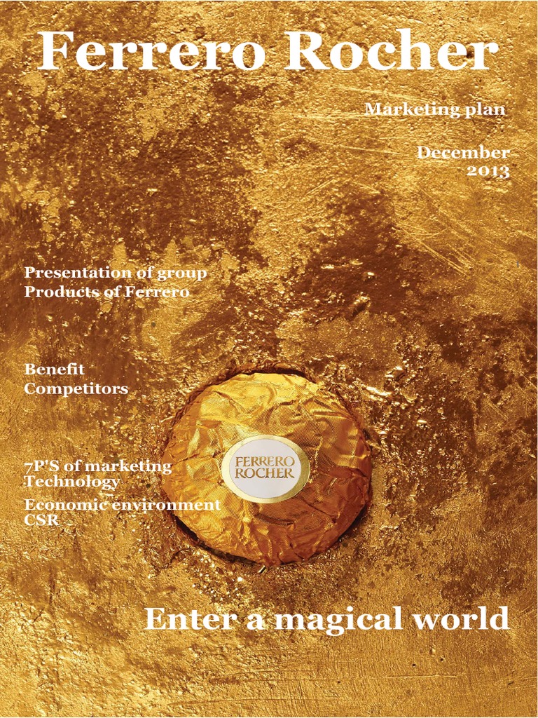 Marketing Ferrero Rocher | Chocolate | Food Ingredients