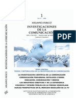 Anuario Ininco Vol21 N°1 2009 Texto completo Tema Central Teoría y Metodología de la Investigación en Comunicación.