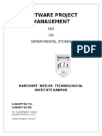 Software Project Management: SRS ON Departmental Stores
