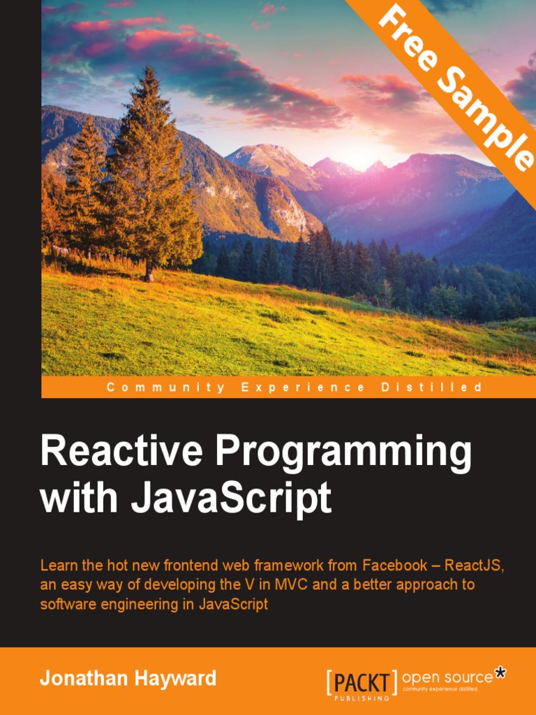 Reactive Programming With JavaScript - Sample Chapter | PDF | Computer ...