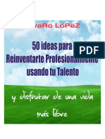 50 Ideas Para Reinventarte Profesionalmente Usando Tu Talento (1)