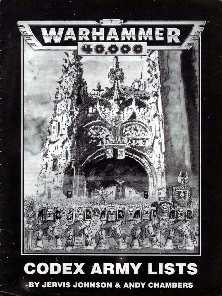 Warhammer 40k - 2ed Rulebook - Black Codex | PDF | Campaign Settings ...