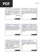 A GramÁtica 