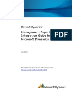 Management Reporter Integration Guide For Microsoft Dynamics AX