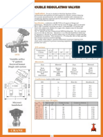 PN Screwed: Bronze Double Regulating Valves Bronze Double Regulating Valves